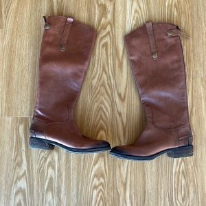 brown leather Sam Edelman boots